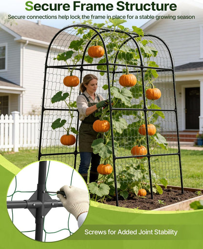 7.5FT Tall Garden Arch Trellis