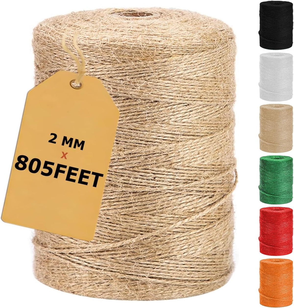 805ft Strong Natural Garden Twine String, Green