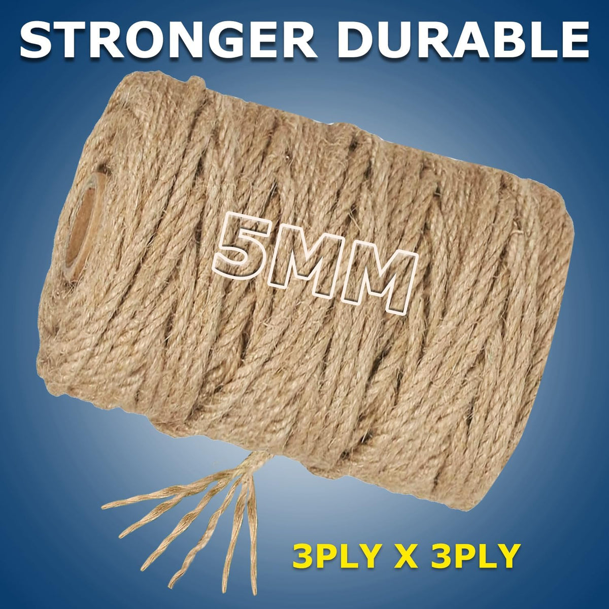 805ft Strong Natural Garden Twine String, Green