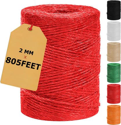805ft Strong Natural Garden Twine String, Green