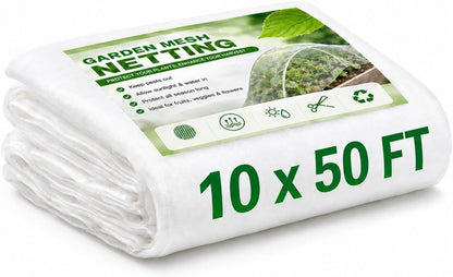 10 ft x 33 ft Garden Netting Pest Barrier, Ultra-Fine Garden Mesh Netting for Garden Protection, Plant Covers Bird Netting for Vegetables, Raised Beds, Blueberry Bushes and Fruit Plants