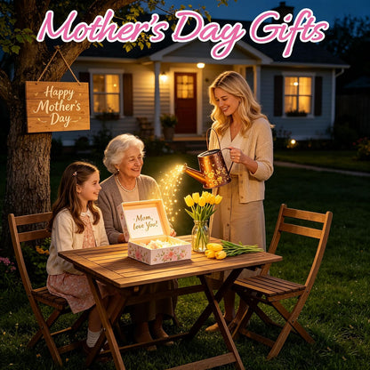 Hummingbird Solar Watering Can Lantern Outdoor Waterproof Garden Decor