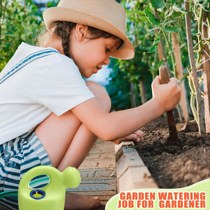 3 Pcs Kids Watering Can Mini Plastic Toddler Watering Can Bulk for Child Colorful Garden Flower Tools Summer Pool Sand Beach Toys End of School Birthday Gifts for Boys and Girls Outside Play