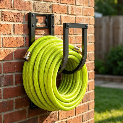 Garden Hose Holder Wall Mount Heavy Duty Water Hose Holders for Outside