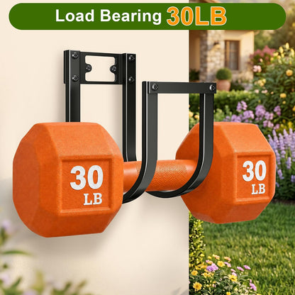 Garden Hose Holder Wall Mount Heavy Duty Water Hose Holders for Outside
