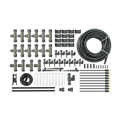 Irrigation Kit - Drip Irrigation System for Raised Garden Beds, Efficient Watering Solution for Vegetables, Flowers, and Plants, Easy DIY Installation (Large)