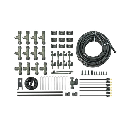 Irrigation Kit - Drip Irrigation System for Raised Garden Beds, Efficient Watering Solution for Vegetables, Flowers, and Plants, Easy DIY Installation (Large)