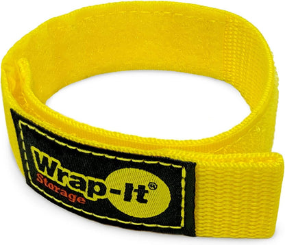 Quick-Strap Cord Wraps, 9 inch (12 Pack) Red