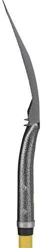 SHFD3 40" Lavender Garden Spade Shovel - Gardening Shovel with a 9" x 11" Beveled Blade, Steel-Reinforced Fiberglass Long Handle & Cushioned D-Grip - Digging Spade for Planting