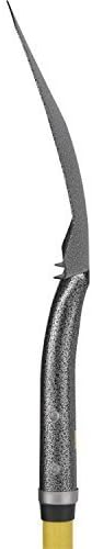SHFD3 40" Lavender Garden Spade Shovel - Gardening Shovel with a 9" x 11" Beveled Blade, Steel-Reinforced Fiberglass Long Handle & Cushioned D-Grip - Digging Spade for Planting