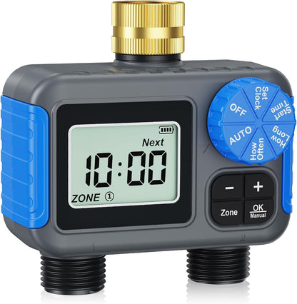 Sprinkler Timer with Brass Swivel, Hose Timers for Watering