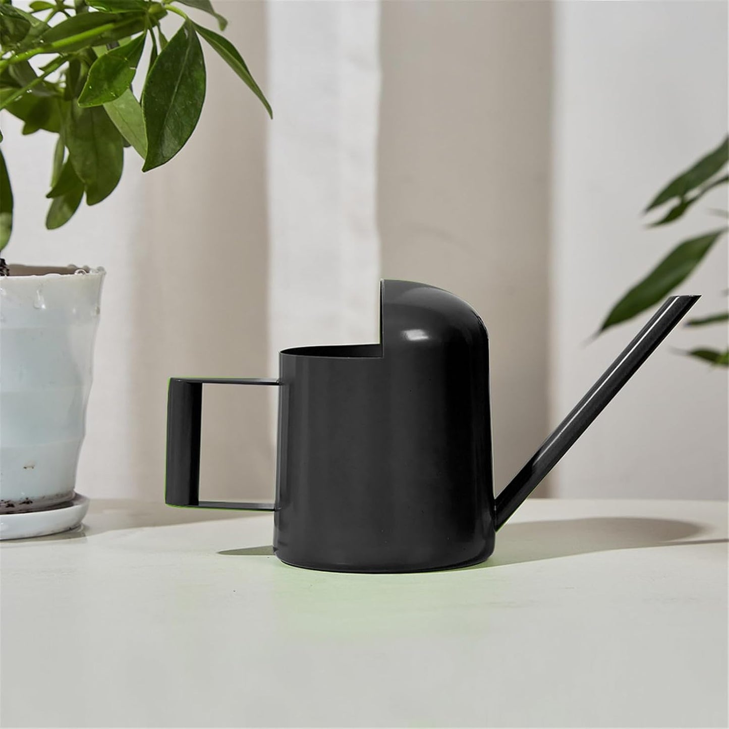 Indoor Watering Can for House Plant Stainless Steel Can Metal with Long Spout Indoor Plant Pots 300ml Gardening Tools