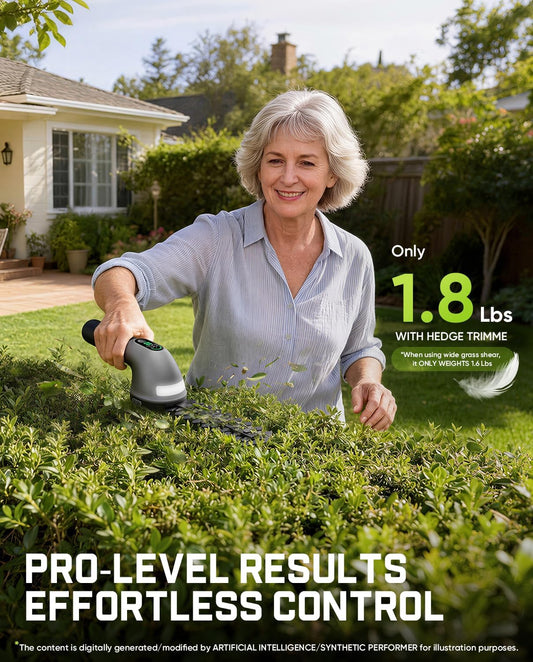 Z10 Pro Cordless Hedge Trimmer for Yard, Garden, Lawn Care