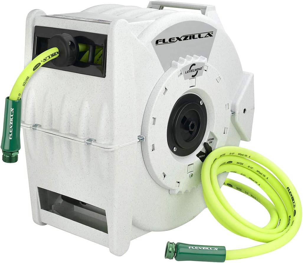 Pro Retractable Water Hose Reel, 1/2" x 70' - L8340FZ