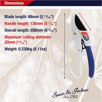 6258RS Razorsharp Compact Ratchet Anvil Pruners