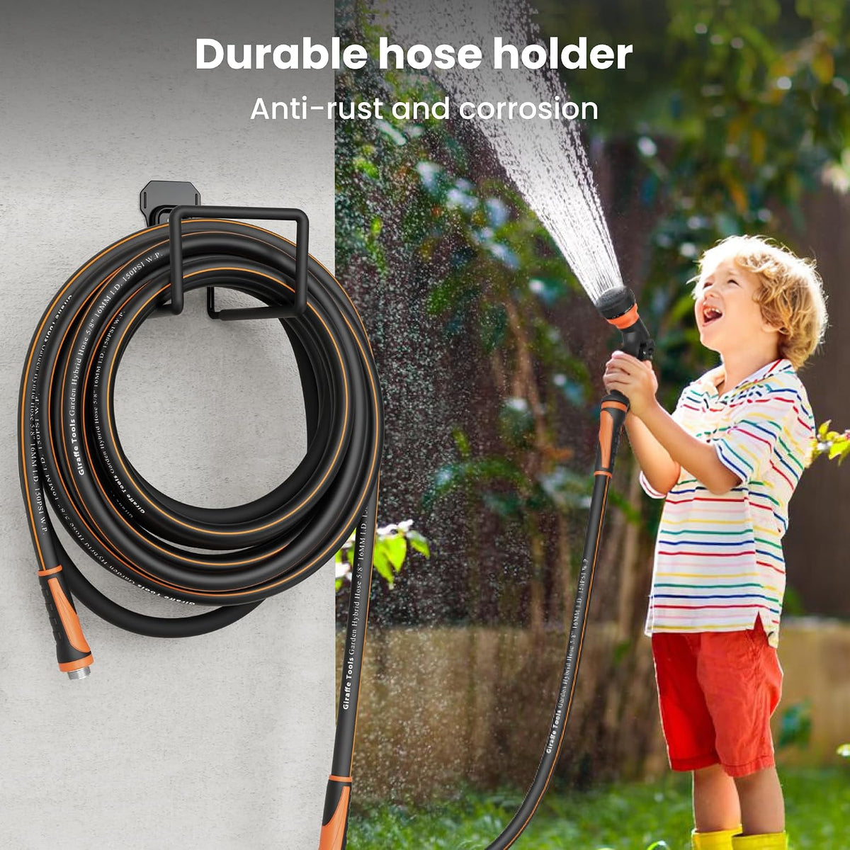 Garden Hose 5/8", 75ft Water Hose Heavy Duty