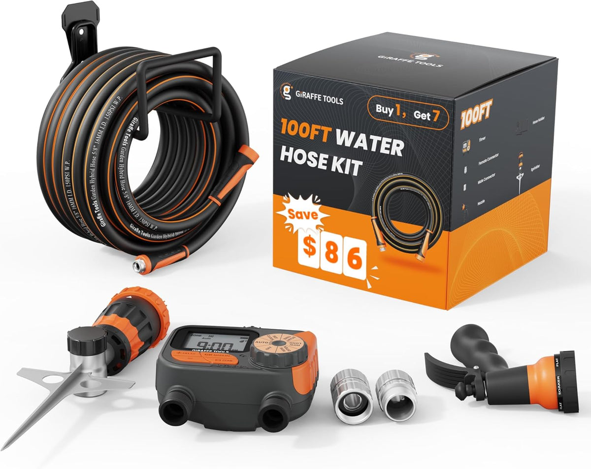 Garden Hose 5/8", 75ft Water Hose Heavy Duty