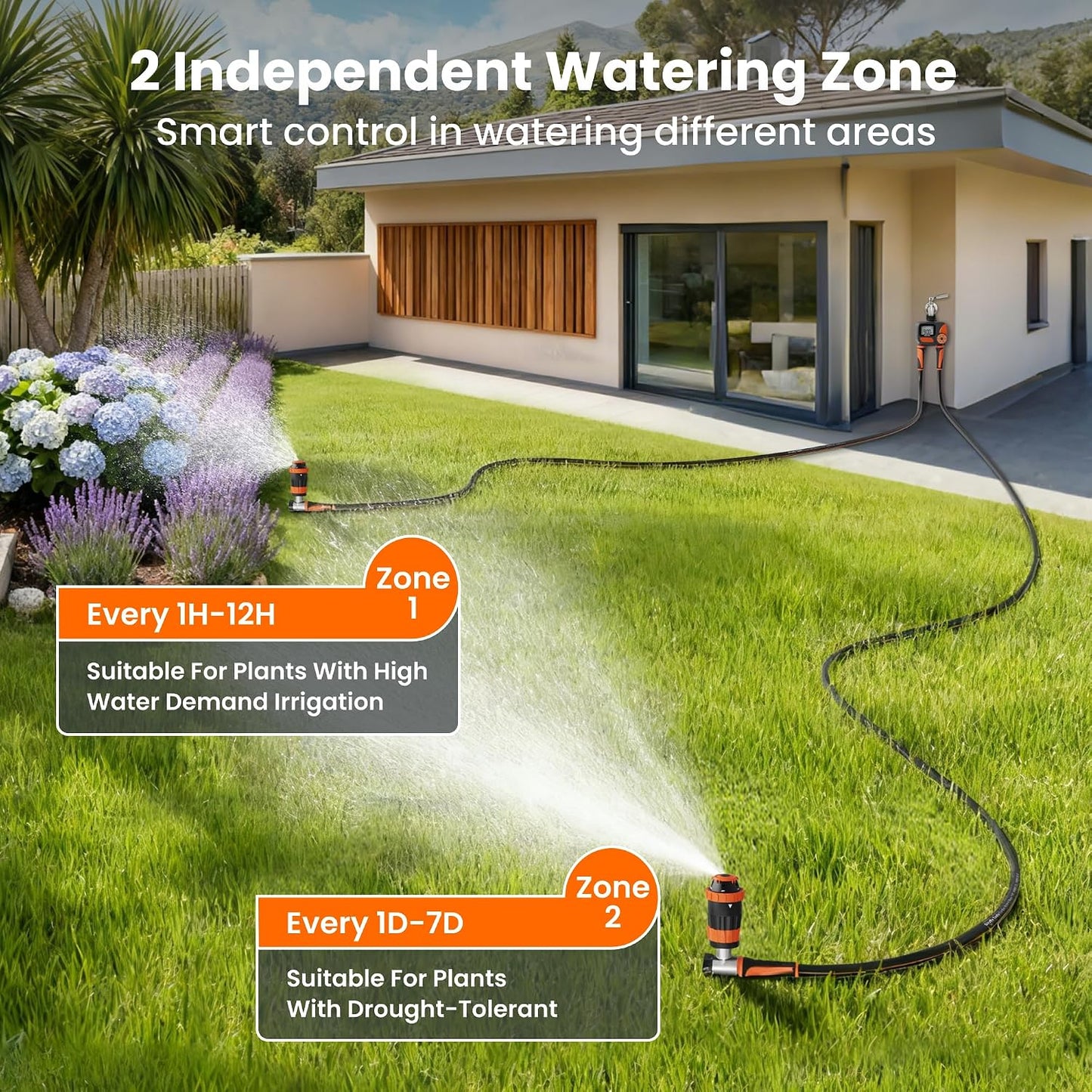 Garden Hose 5/8", 75ft Water Hose Heavy Duty