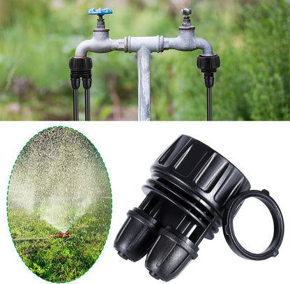 3/4'' to1/4'' Drip Irrigation Hose Adapter,Drip Tubing to Faucet