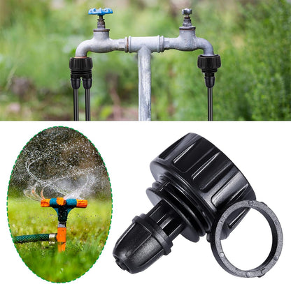 3/4'' to1/4'' Drip Irrigation Hose Adapter,Drip Tubing to Faucet