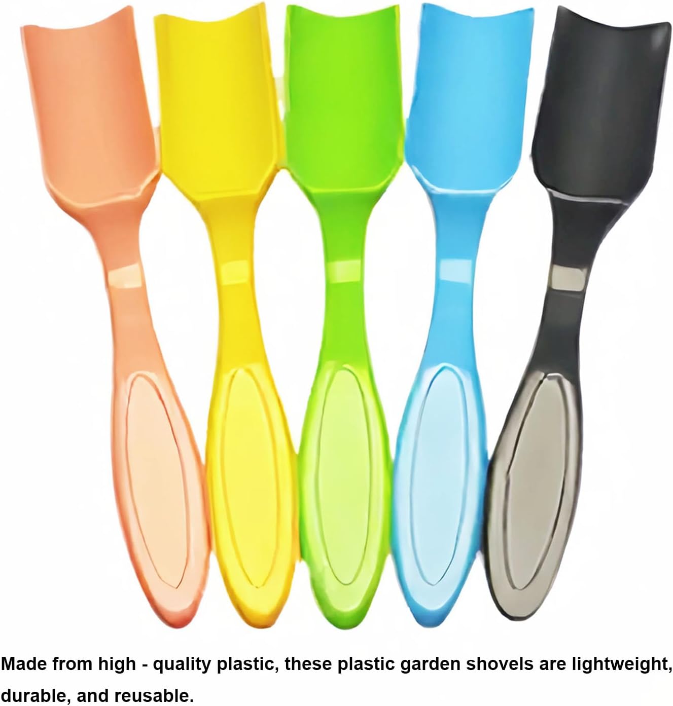 12PCS Bonsai Soil Scoop Set, Plastic Garden Scoops, Mini Potting Shovel