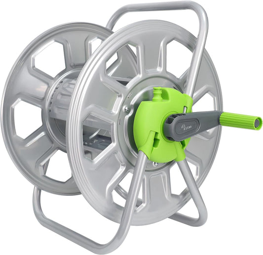 Metal Water Hose Reel Hold 100FT of 5/8" Hose