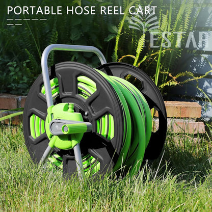 Metal Water Hose Reel Hold 100FT of 5/8" Hose