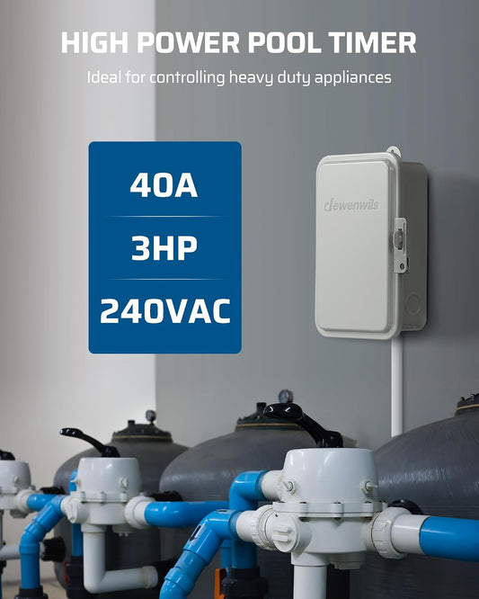Outdoor Digital Pool Pump Timer