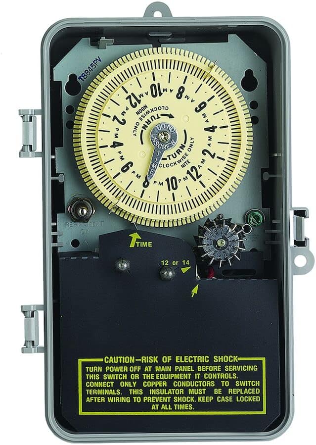 T8845PV Mechanical Irrigation Timer, SPST 125V