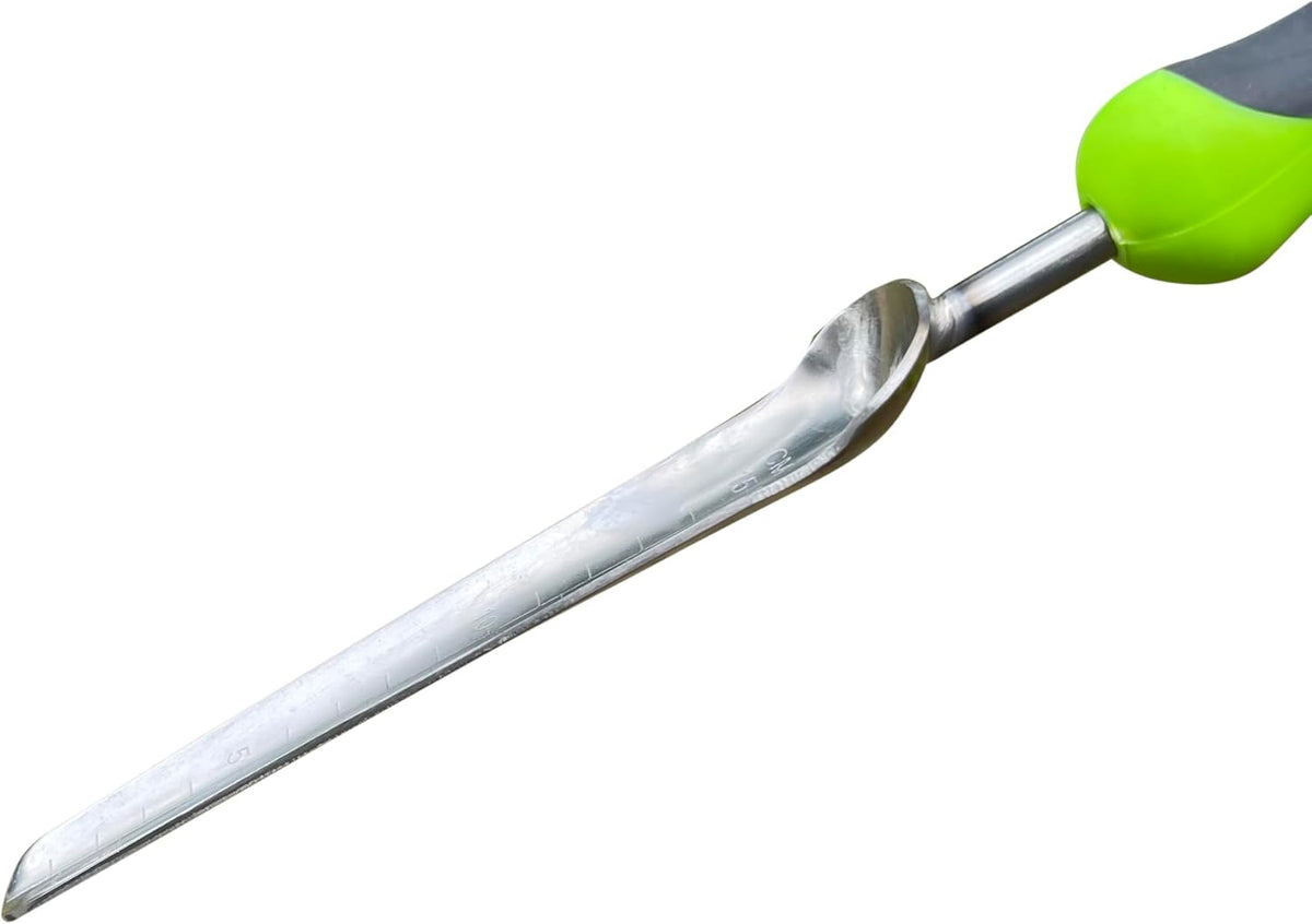 Seed Planting Shovel Trowel Transplanter Widger – Stainless Steel – Rust Resistant - Ergonomic Handle – Perfect Hand Dibber Seedling Bulb Planter Tool for Gardening Planting Transplanting