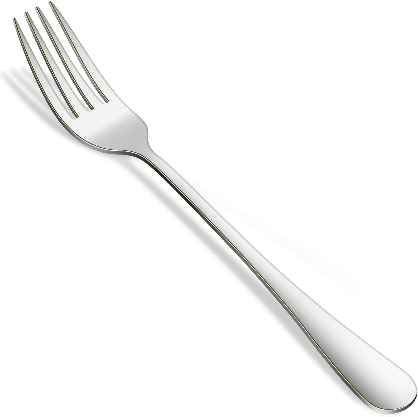 16-Piece 8 Inches Dinner Forks Set,Durable Stainless Steel Table Forks,Dishwasher Safe Silverware Main Fork Service For Home Restaurant,Silverware Fork