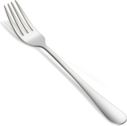16-Piece 8 Inches Dinner Forks Set,Durable Stainless Steel Table Forks,Dishwasher Safe Silverware Main Fork Service For Home Restaurant,Silverware Fork