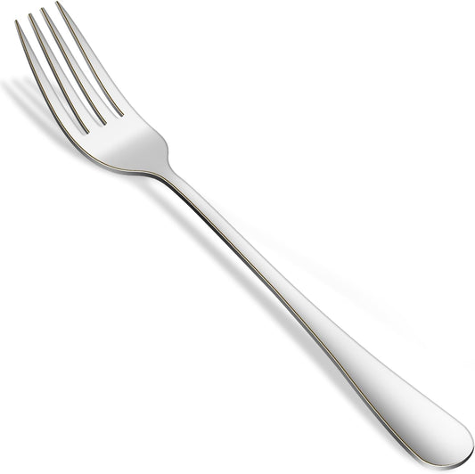 16-Piece 8 Inches Dinner Forks Set,Durable Stainless Steel Table Forks,Dishwasher Safe Silverware Main Fork Service For Home Restaurant,Silverware Fork