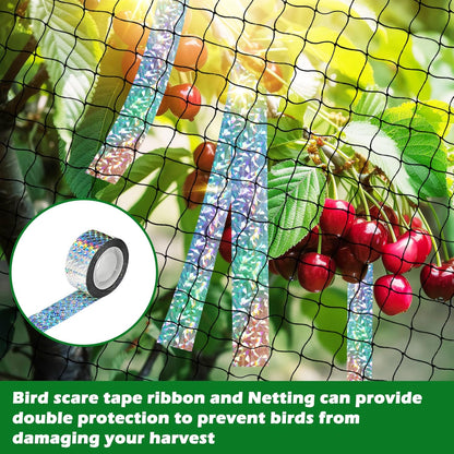 Bird Netting for Chicken Coop 25'x25', Poultry Netting, 3/4" Mesh