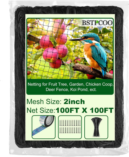 Bird Netting for Chicken Coop 25'x25', Poultry Netting, 3/4" Mesh