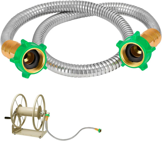 3ft Short Leader Hose with Double Female Connectors