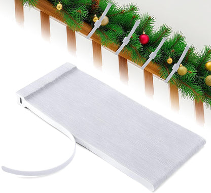 100 Pcs Christmas Garland Ties 7.87Inch Adjustable Garland Twist Ties Green