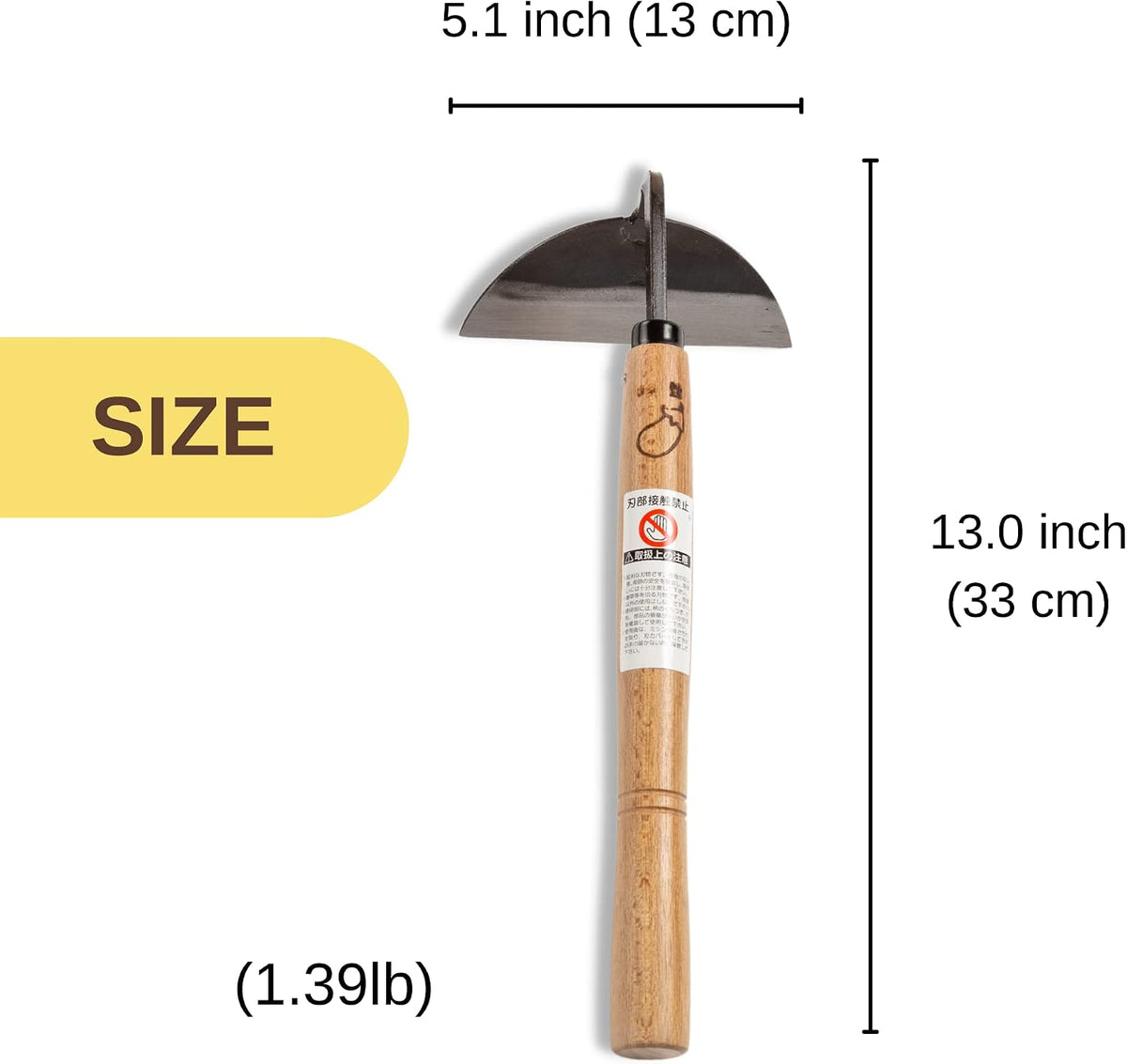 Japanese Gardening Tool Hand Weeder Made in Japan Ambidextrous