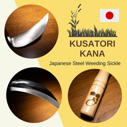 Japanese Gardening Tool Hand Weeder Made in Japan Ambidextrous