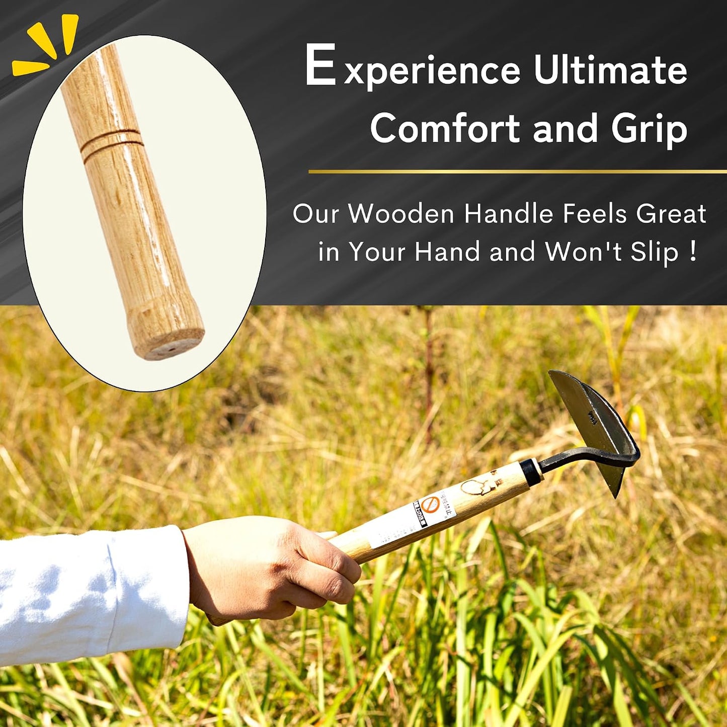 Japanese Gardening Tool Hand Weeder Made in Japan Ambidextrous