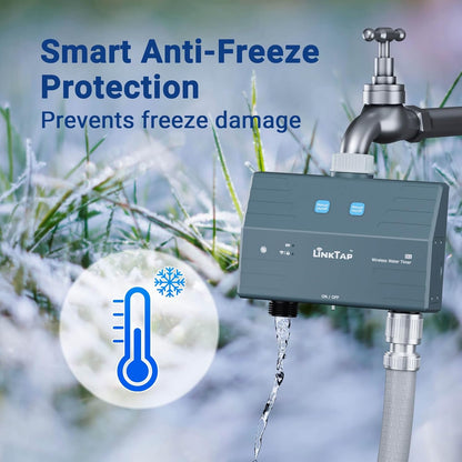 LinkTap D1 2-Zone Sprinkler Timer (Req. Gateway), Fault Detection & Alerts