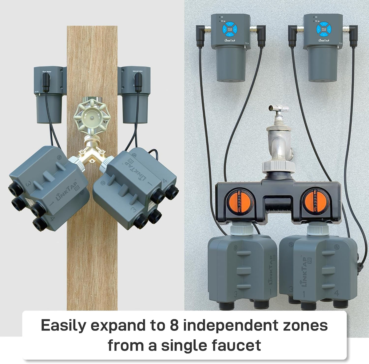 LinkTap D1 2-Zone Sprinkler Timer (Req. Gateway), Fault Detection & Alerts