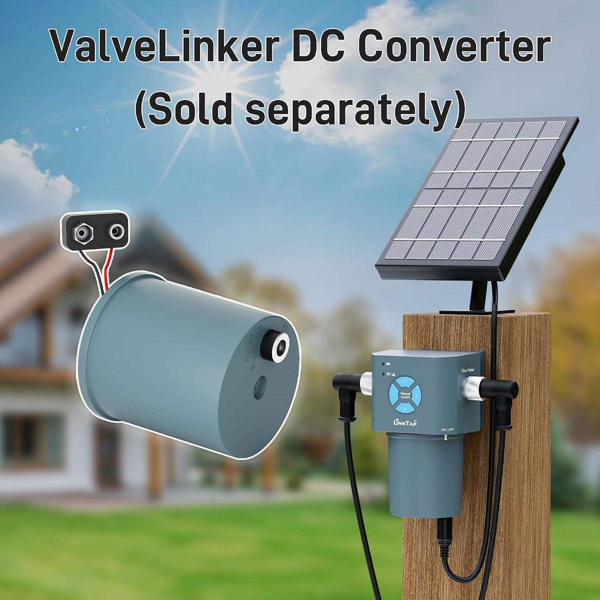 LinkTap D1 2-Zone Sprinkler Timer (Req. Gateway), Fault Detection & Alerts
