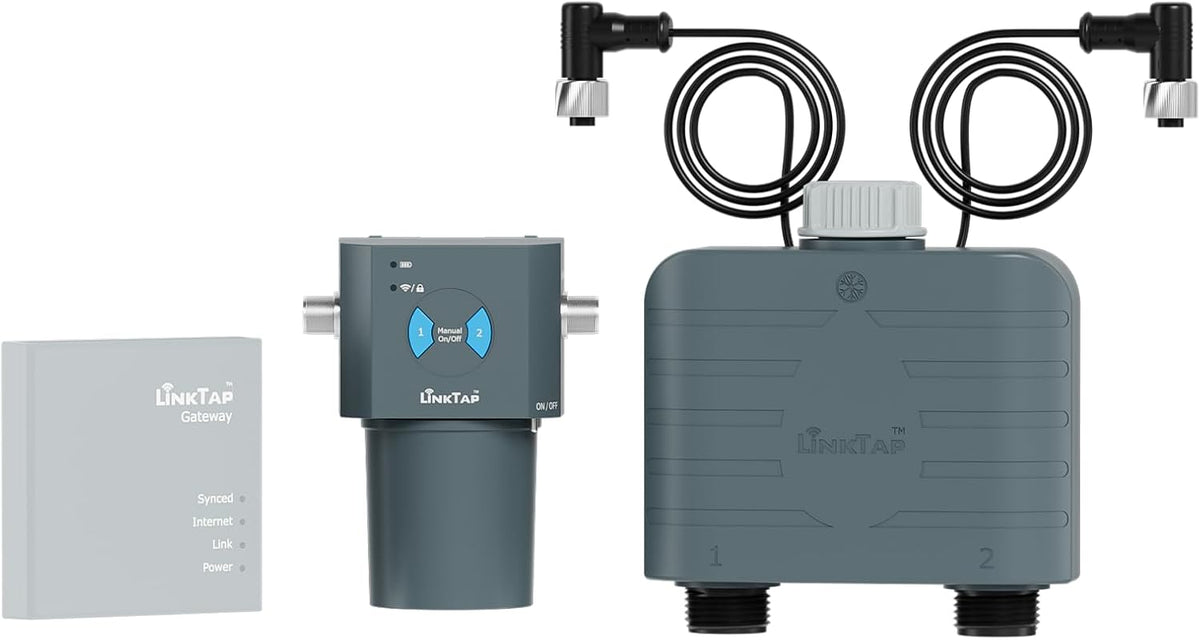 LinkTap D1 2-Zone Sprinkler Timer (Req. Gateway), Fault Detection & Alerts