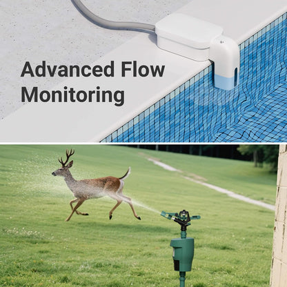 LinkTap D1 2-Zone Sprinkler Timer (Req. Gateway), Fault Detection & Alerts