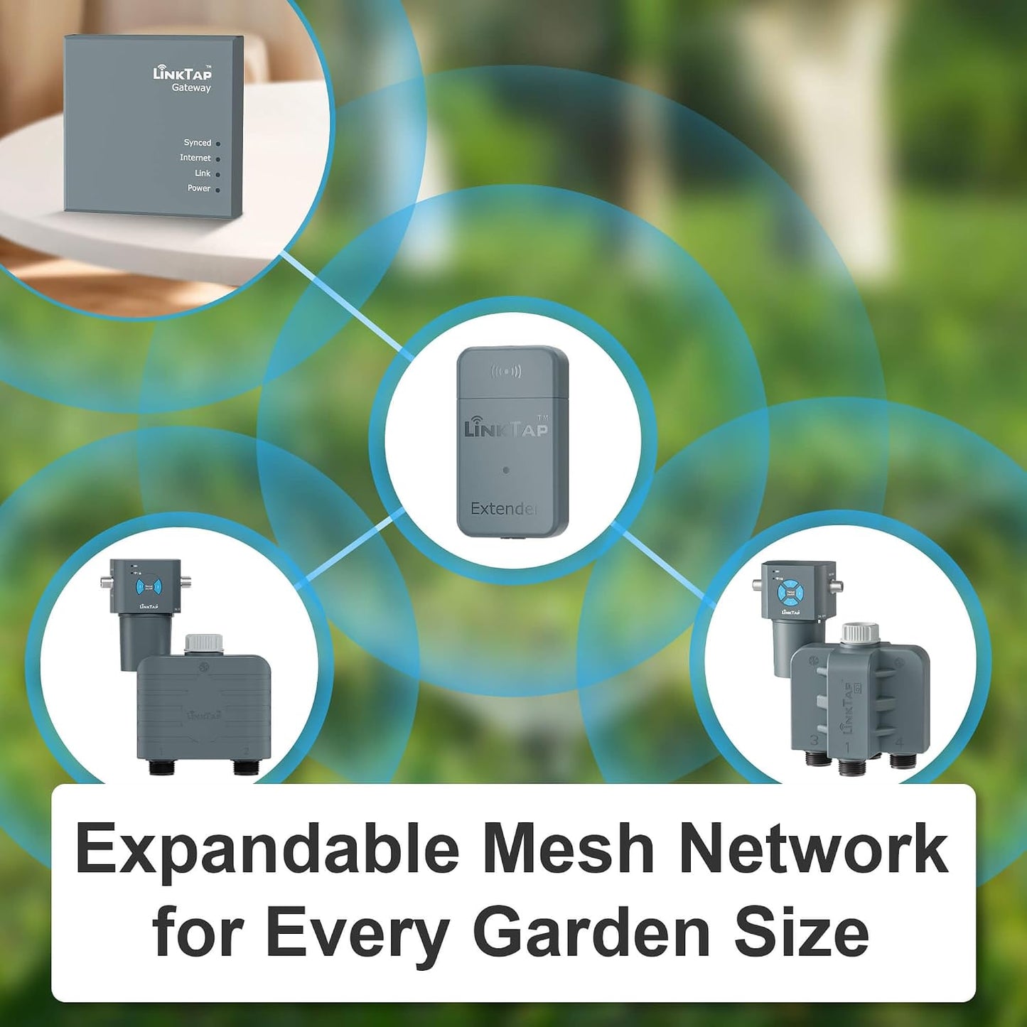 LinkTap D1 2-Zone Sprinkler Timer (Req. Gateway), Fault Detection & Alerts