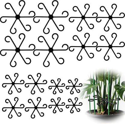 16PCS Plant Stem Support, Plant Stem Holder for Indoor Plants, Climbing Houseplant Stem Supports, Reusable Plant Stabilizer