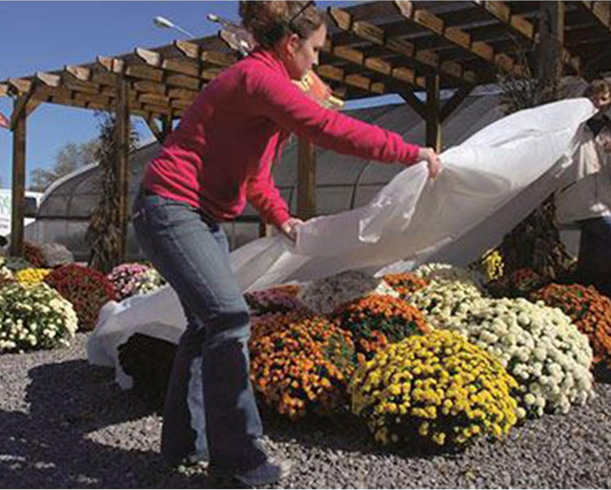 N-Sulate Plant Cover Fabric 1.5 oz, 12 x 250 Feet – Frost Cloth Blanket for Vegetables, Flowers, Fruit Trees, Tomatoes, Raised Garden Beds, and Outdoor Winter Freeze Protection