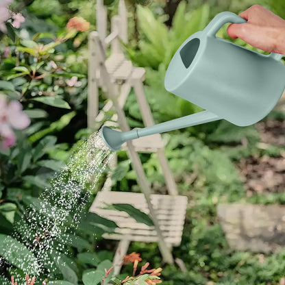 Plant Watering Can - for Indoor and Outdoor Home Garden Plants - with Long Spout - Light Green - 1/2 Gallon