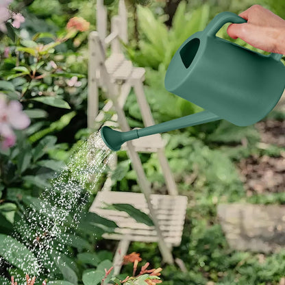 Plant Watering Can - for Indoor and Outdoor Home Garden Plants - with Long Spout - Light Green - 1/2 Gallon